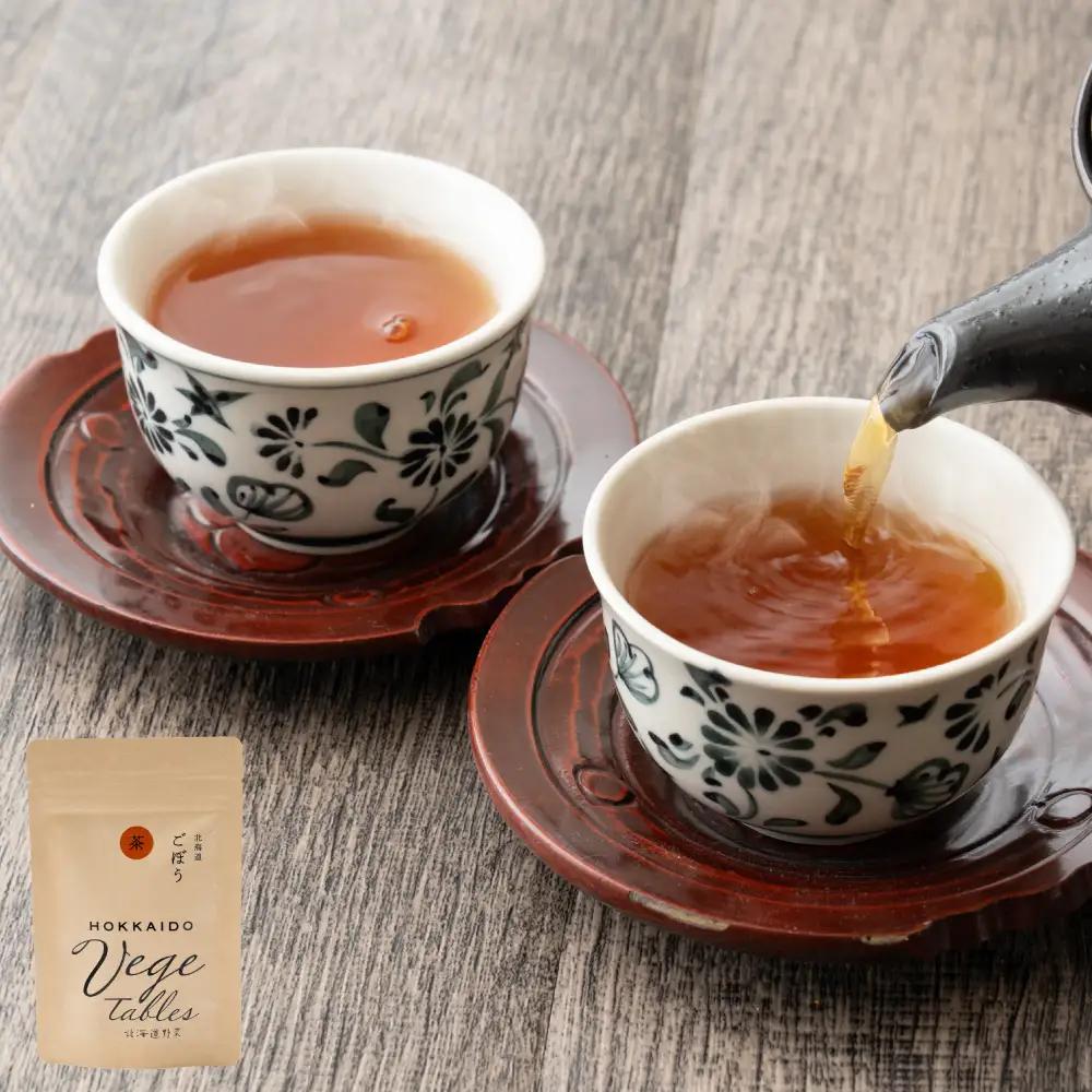 美味しくてヘルシーな北海道ごぼう茶 計5袋 ごぼう茶 ゴボウ茶 牛蒡茶 ごぼう お茶 [039-0097x1]
