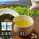 【ふるさと納税】北浦茶 お茶 100g × 2袋 セット 合計 200g うらら香 スタンドパック 香りと味わい 緑茶 日本茶 茶葉 贈答 贈り物 ギフト 飲み物 飲料 北浦町農業公社 お取り寄せ 宮崎県 延岡市 送料無料