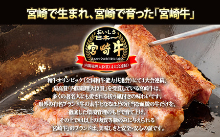 宮崎牛ロース・スライス3種食べ比べ定期便[3ヶ月] 合計900g　特番688