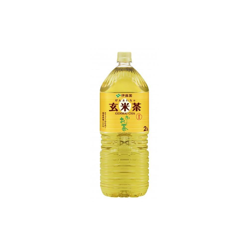 【ふるさと納税】お～いお茶　玄米茶2L　12本セット　［おーいお茶 ペットボトル ケース 箱 伊藤園 静岡］