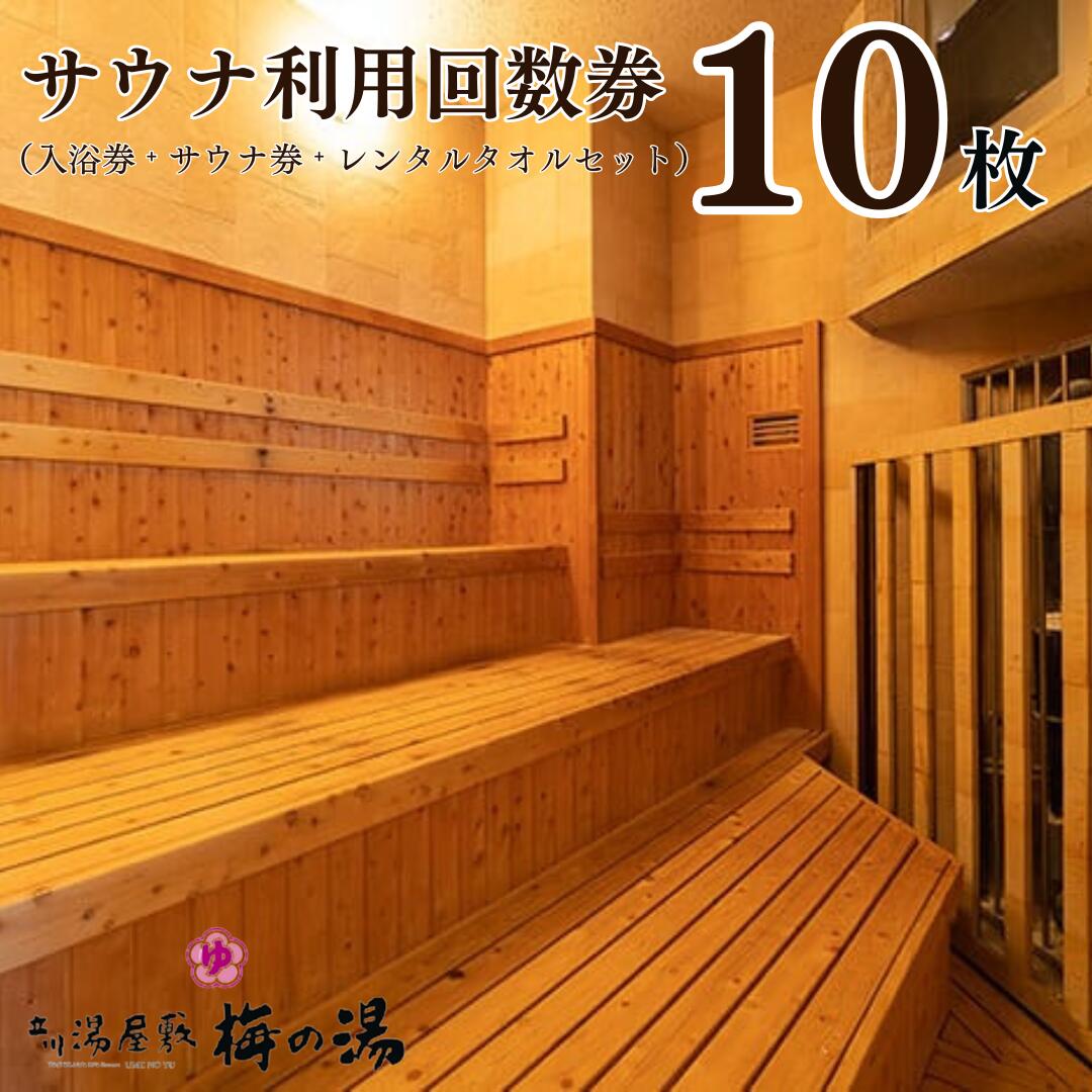 【ふるさと納税】サウナ 利用券 回数券 レンタルタオル