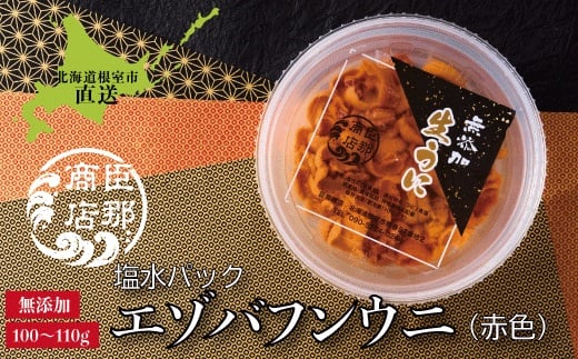 B-22001 エゾバフンウニ(赤色)塩水パック100～110g×1パック