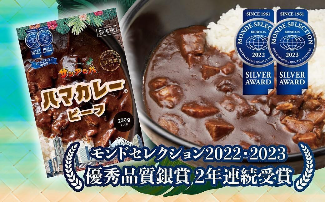 サンアロハ「ハマカレーR　ビーフ　230g×4個パック」
