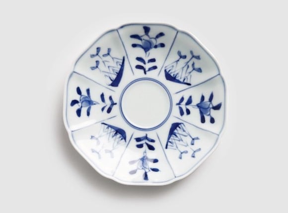 紅茶皿 割マント異人