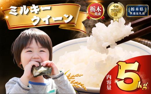 ミルキークイーン 5kg | 米 こめ コメ kome 白米 精米 お米 栃木米 ブランド米 栃木県 特産品 送料無料 【栃木県共通返礼品】 栃木県 下野市 しもつけ市