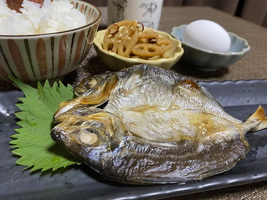 香酸柑橘と海洋深層水で美味しく減塩　減塩干物セット【しし岩】あじ アジ さんま 秋刀魚 かぺりん ししゃも