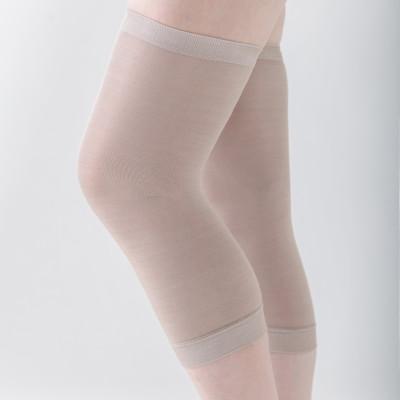 ふるさと納税 泉大津市 天然の美容繊維　シルク　薄手フィットサポーター　濃ベージュ