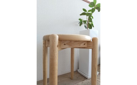 【藤枝家具】丸スツールST 椅子 椅子