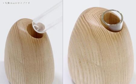 Mango vase -  regular　green/SASAKI【旭川クラフト(木製品/一輪挿し)】マンゴーベース / ササキ工芸