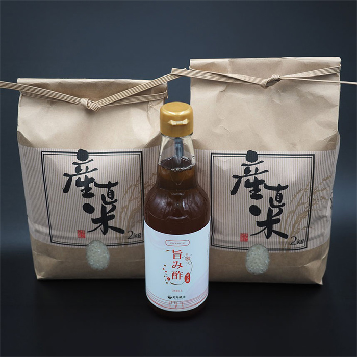【令和7年産】ササニシキ ちらし寿司用・酢飯キット（ササニシキ：4kg・旨み酢：360ml）＜数量限定＞ 柴田町産 お米 米 コメ 白米 ご飯 ごはん おにぎり お弁当 酢 酢飯 【しばたの未来株式会社】sh001
