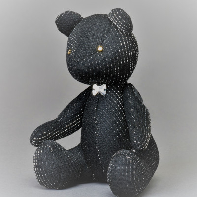 
                  TRICOLUMで制作したテディベア「えんとくん　Originals」(シルバー)【1225058】
                