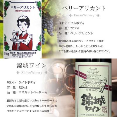 ふるさと納税 甲州市 品種別赤ワイン4本セット |  | 02