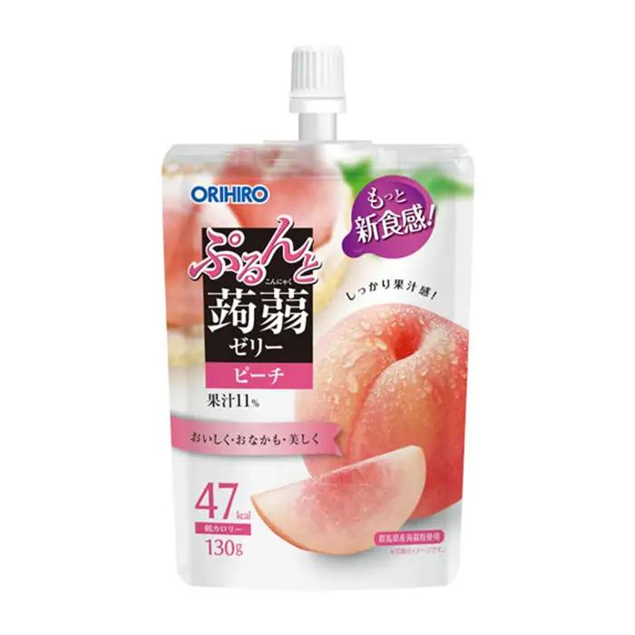 《3ヶ月定期便》オリヒロ ぷるんと蒟蒻ゼリー スタンディング 3種セット(各16個) ＜3回＞ 定期便 3ヶ月 連続 こんにゃく ゼリー 詰合せ セット 食べ比べ 蒟蒻 コンニャク マスカット ピーチ
