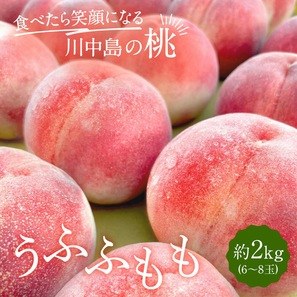 【ふるさと納税】【2027年8月中旬～8月下旬発送予定　先行予約】すーさんの果樹屋　川中島の桃 約2kg 品種おまかせ | もも 桃 フルーツ 果実 産地直送 人気 おすすめ ギフト プレゼント 送料無料 長野県 長野市 信州 信濃 ふるさと納税