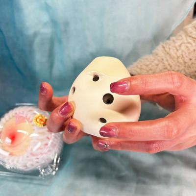 ふるさと納税 岡山市 もも笛とマスカット・ホイッスルのセット |  | 02