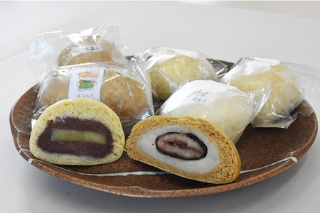 伊勢崎名物 むらさき庵の手作り まんじゅう 15個入り(5種×3個) | 花豆 酒まん 高菜 こしあん さつまいも※離島への配送不可