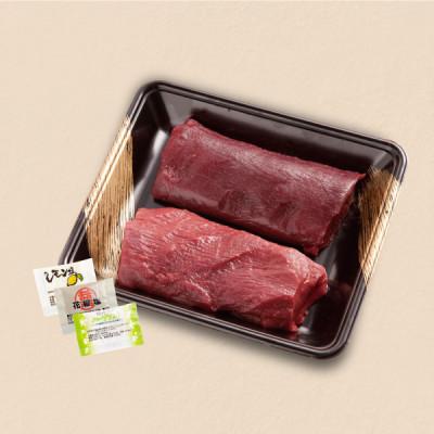 ふるさと納税 丹波篠山市 鹿ロースブロックセット600g