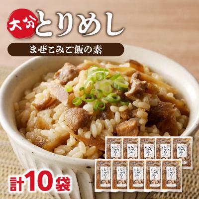 ふるさと納税 大分市 大分とりめし 10袋セット_A03051