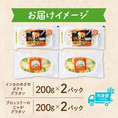 ふるさと納税 帯広市 十勝 グラタン2種セット 各2個 ブロッコリー ポテト レンジであたため 北海道 帯広市 |  | 03