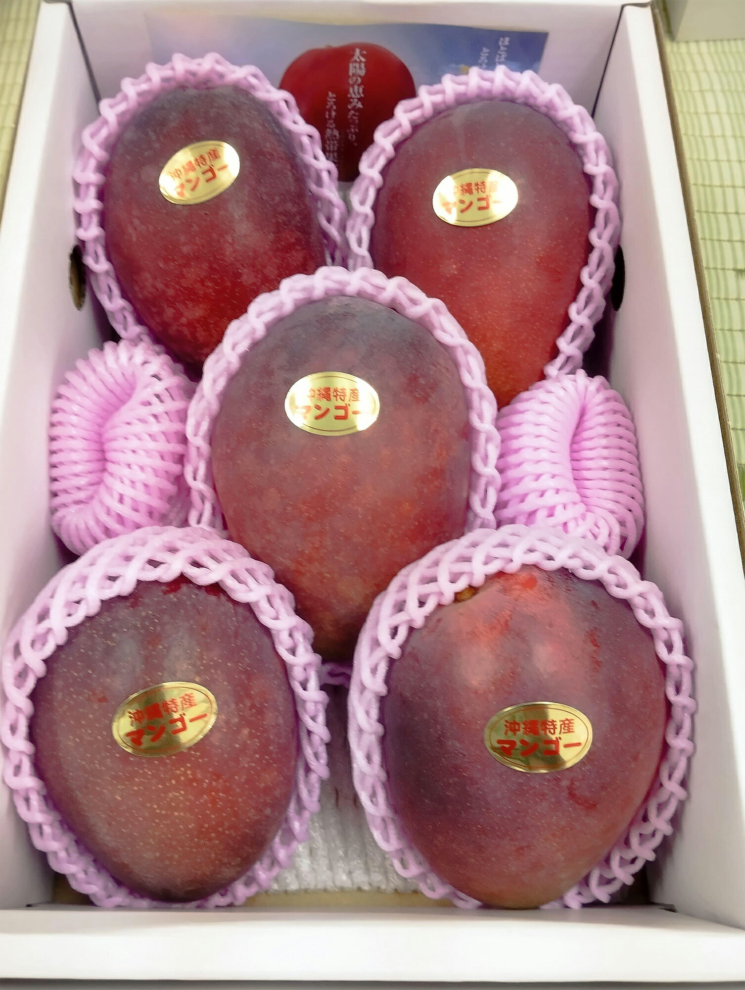 【ふるさと納税】(先行受付)【2026年発送】アップルマンゴー 南城市 約2kg (3～5玉)