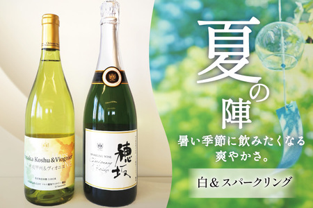 ワイン 白 スパークリング おまかせ  2本セット ソムリエセレクト 日本ワイン ～夏の陣～