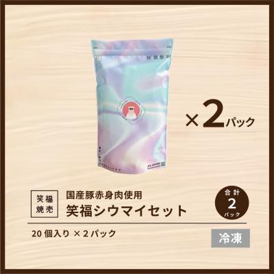 ふるさと納税 鹿沼市 人気行列の焼売専門店「笑福シウマイ」　40個(20個入り×2パック) |  | 01