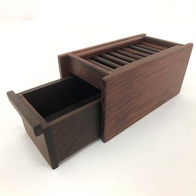 ふるさと納税 那賀町 小さな賽銭箱(紫檀) |  | 01