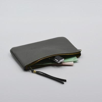 ふるさと納税 益子町 通帳ケース　ダークグレー |  | 02