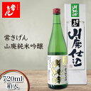 【ふるさと納税】常きげん 山廃純米吟醸 720ml 箱入 国産 日本酒 純米 吟醸 ご当地 地酒 酒 アルコール 鹿野酒造 贈り物 ギフト F6P-1408