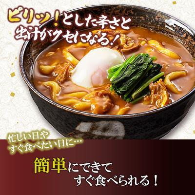 ふるさと納税 豊前市 【毎月定期便】カレーうどん 8食入り×全3回 |  | 01