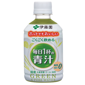 伊藤園　ごくごく飲める 毎日１杯の青汁 280g×24本入り【２ケース】