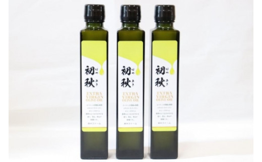 
                  エキストラバージンオリーブオイル 初秋 200ml×3本
                
