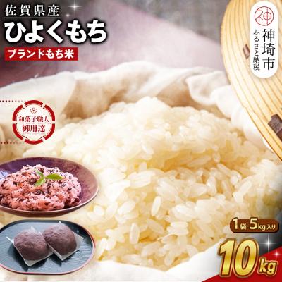 ふるさと納税 神埼市 令和7年産 佐賀県産ひよくもち米 10kg(H015220)