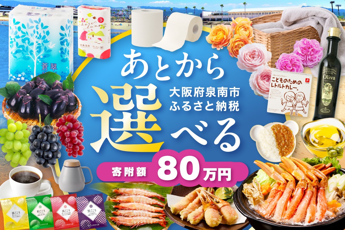 
                  あとからセレクト【ふるさとギフト】80万円【119A-009】
                
