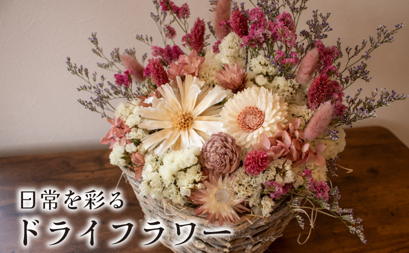 
                  ドライフラワー アレンジメント ( 色鮮やか おまかせ お楽しみ 花 お花 フラワー アレンジメント ギフト プレゼント 誕生日 記念日 母の日 クリスマス インテリア 雑貨 植物 自宅用 お祝い 贈り物 ) 下関 山口 💐
                