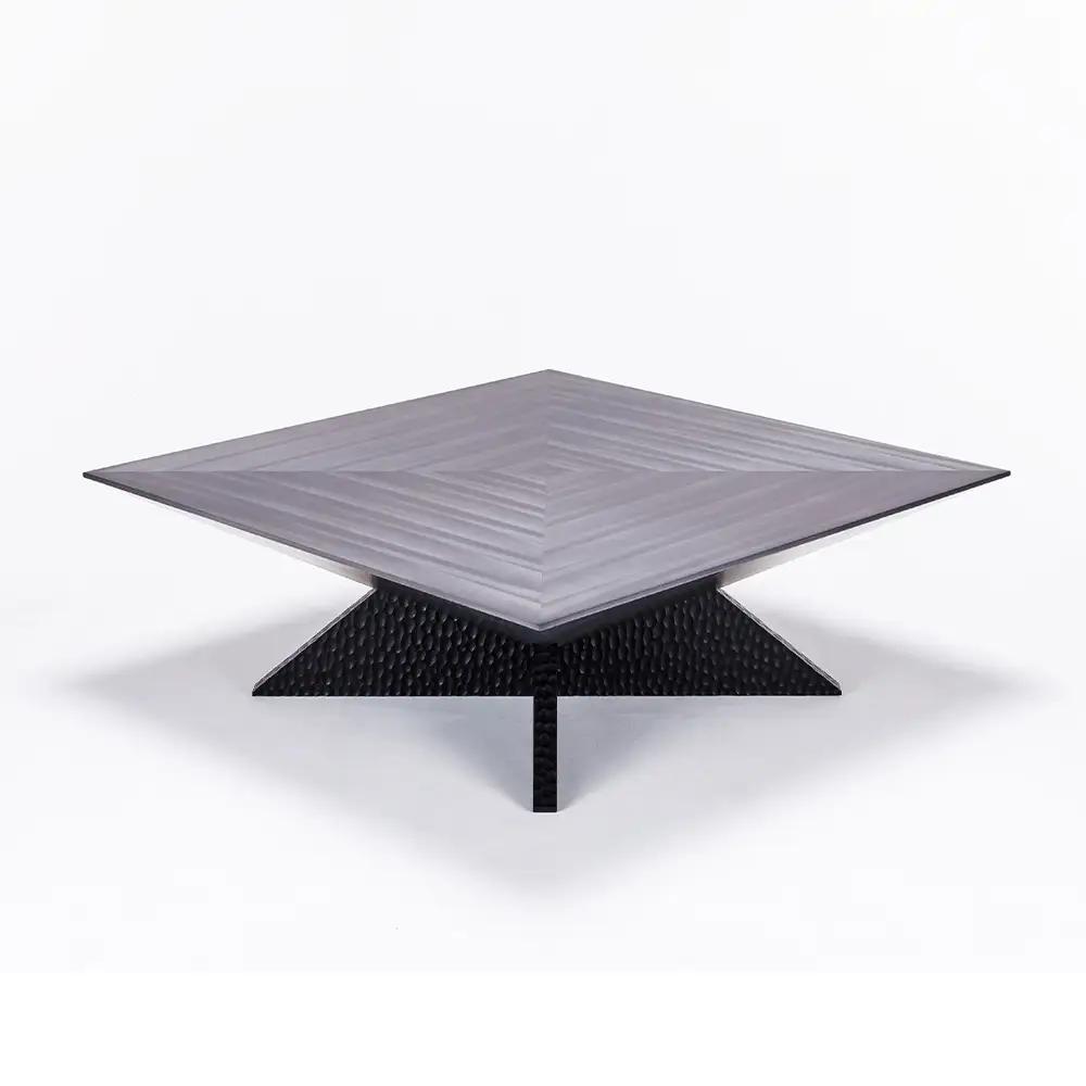Satyagraha Coffee Table ／ 家具 テーブル サティアグラハ コーヒーテーブル オリジナル家具 ブランド MATSUOKA マツオカ 松岡家具製造 高級感 上質 エレガント ラグ
