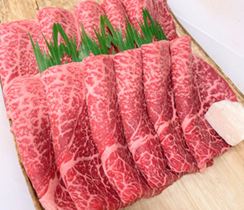 熊野牛特上モモしゃぶしゃぶ 500g　下岡精肉店 熊野牛 モモ