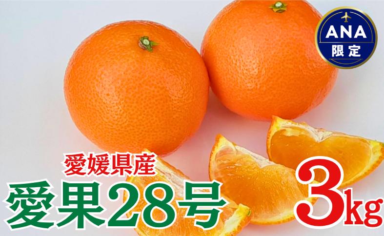 みかん 愛媛 愛果28号 3kg 12～15玉 人気 数量限定 先行予約 柑橘 伊予市【2025年11月下旬以降順次発送】｜C121