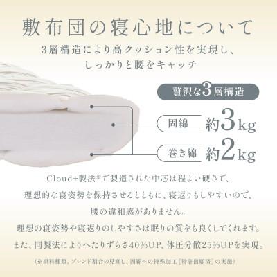 ふるさと納税 小山市 APHRODITA 日葵 羊毛混 布団セットシングルロング 日本製 創業150年の信頼と実績 |  | 02