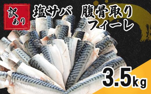訳あり 塩サバ 腹骨取り 約 3.5kg フィレ フィーレ 鯖フィーレ 鯖切身 鯖切り身 さば切身 さば切り身 切り身 切身 鯖 さば  塩鯖 魚 海鮮 魚介 おつまみ おかず 惣菜 弁当 冷凍 大容量 人気 不揃い 規格外 傷 食品 冷凍 冷凍食品 グルメ 贈答 贈物 ギフト 長期保存 小分け 骨取り 骨抜き お取り寄せ 送料無料 ふるさと納税 千葉県 銚子市 カネジョウ大﨑