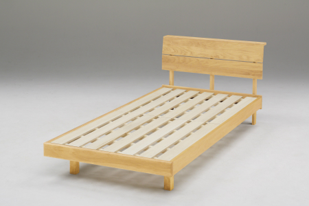 シングルベッドフレーム ドルミレ オーク材 DIY 寝具 木材 オーク シングル ベッドフレーム スノコ ベッド 木製 オーク無垢材 無垢集成材 サイドフレーム【M-011】