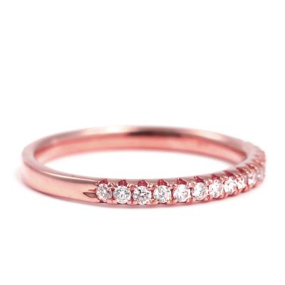 ふるさと納税 甲府市 煌めきハーフエタニティリング　0.20CT　R3992DI-R |  | 02