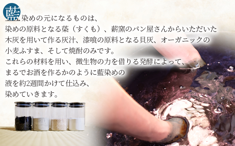 ＜古法藍染め布扇子（中藍）＞翌月末迄に順次出荷【 うちわ せんす 布扇子 団扇 小物 和小物 藍染 伝統工芸品 日用品】 ＜中藍＞古法藍染め布扇子