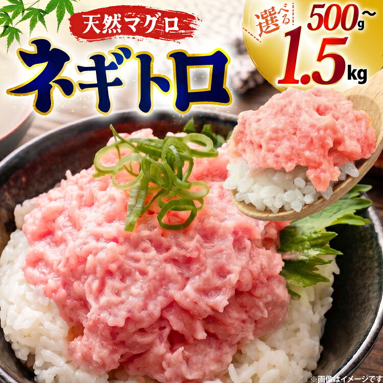 【ふるさと納税】ネギトロ まぐろ 選べる 量 1.5kg 1kg 500g 小分け パック セット[大黒物産株式会社 福岡県 宇美町 um40bak830039] マグロ 鮪 ねぎとろ まぐろたたき まぐろのたたき ご飯 海鮮 魚介 惣菜 お惣菜 おかず おつまみ ネギトロ丼 丼 丼物 冷凍 小分け