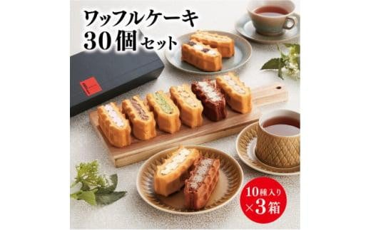 
            ＜R.L(エール・エル)＞ワッフルケーキ定番30個セット(10種入り×3箱)
          