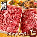 【ふるさと納税】【発送時期が選べる】佐賀牛 切り落とし 500g×2【合計1kg】D-186 お祝い 贈り物 贈物 御中元 御歳暮