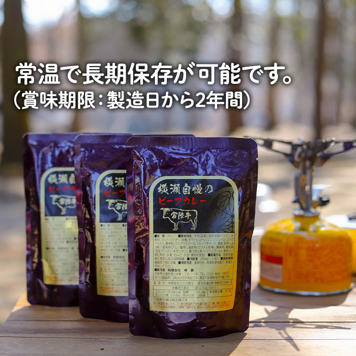 常陸牛レトルトビーフカレー（茨城県共通返礼品）