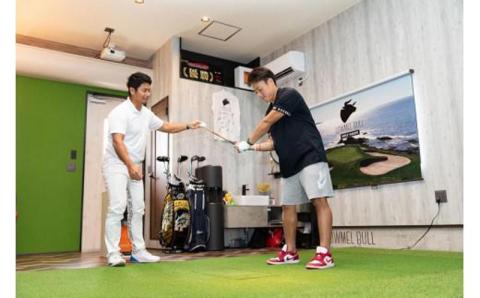 ドラコン現役世界チャンピオン“三隅直人プロ”による飛距離アップレッスン!60分(マンツーマンゴルフレッスン)