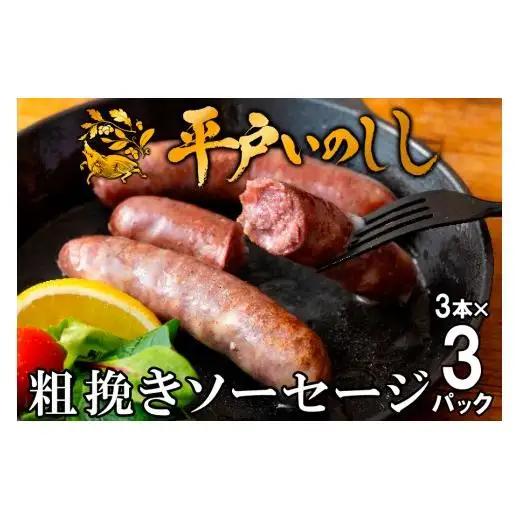 【毎月定期便3回】【ジビエ】平戸いのしし 加工品 食べ比べ / 猪肉 パテ 粗挽 ソーセージ ベーコン 人気