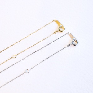 K18WG 18金 ホワイトゴールド 地金 ハート ペンダント ネックレス シンプル 保証書付 61151 242-058-b